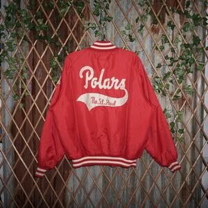 XL - Vintage Y2K polars no.st.paul 1990s sherpa lined bomber